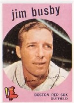 1959 Topps Baseball Cards      185     Jim Busby